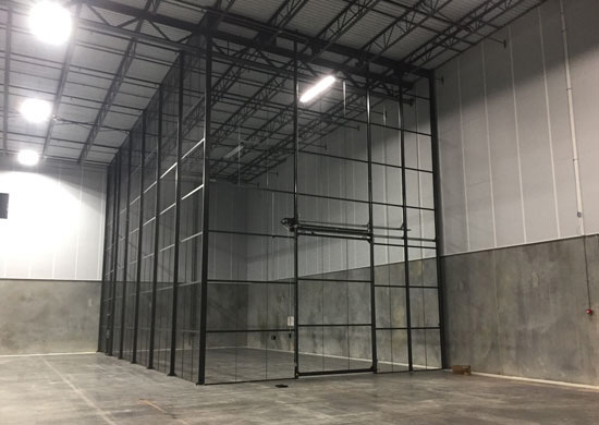 DEA compliant caging