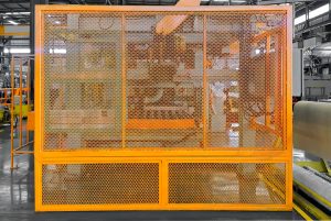Machine Guard on Factory Floor