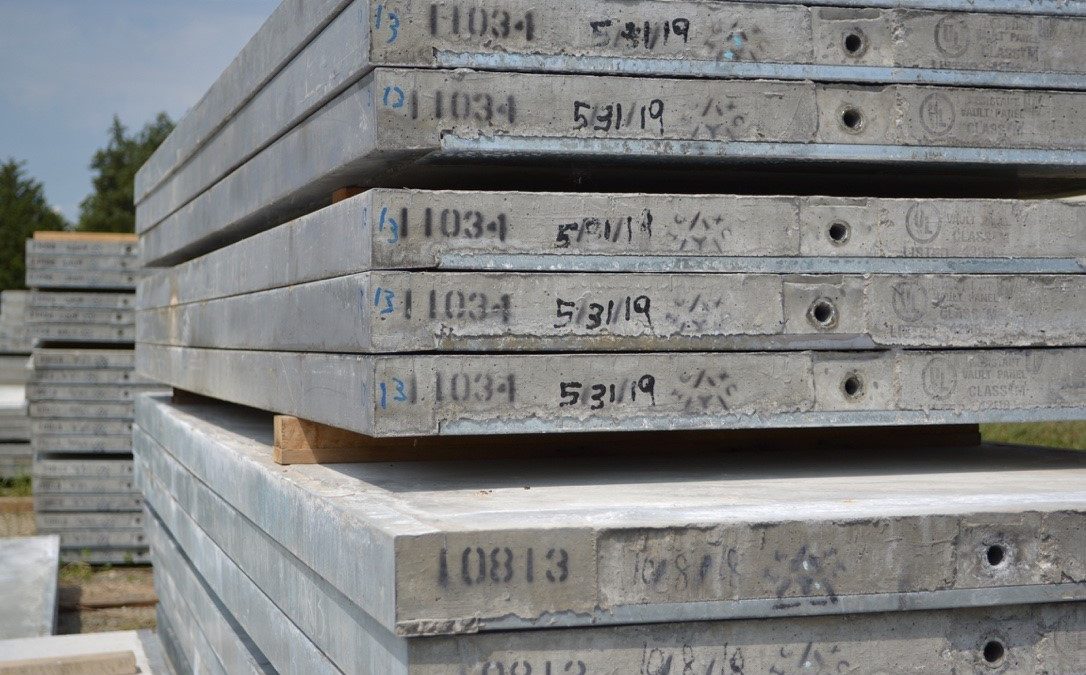 Precast concrete panels