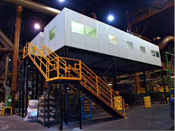 International-vault-mezzanine-system