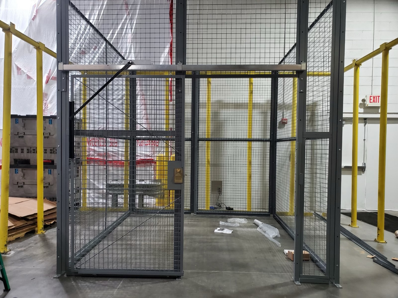 Security Caging for Aerosol Storage